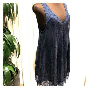 NWT Free People Sequin Swing Dress